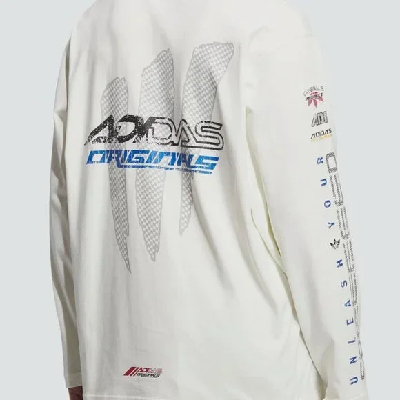Adidas Originals Mens SS25 Moto Long Sleeve Tee